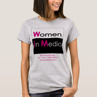 Women In Media Tee Shirt Grey