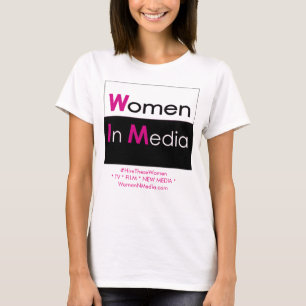 Women In Media Tee Shirt White