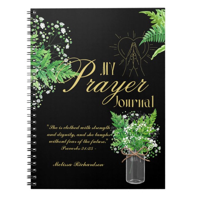 Women In Ministry Pastors Wife Prayer Journal  (Front)