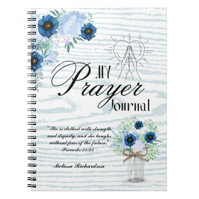 Women In Ministry Pastors Wife Prayer Journal  (Front)
