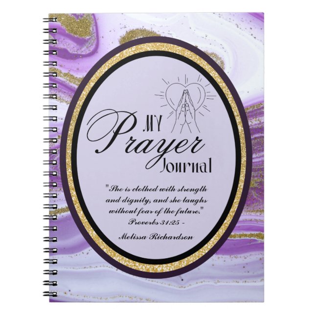 Women In Ministry Pastors Wife Prayer Journal  (Front)