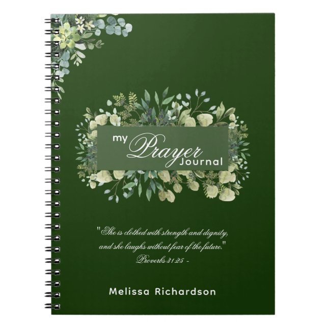 Women In Ministry Pastors Wife Prayer Journal  (Front)