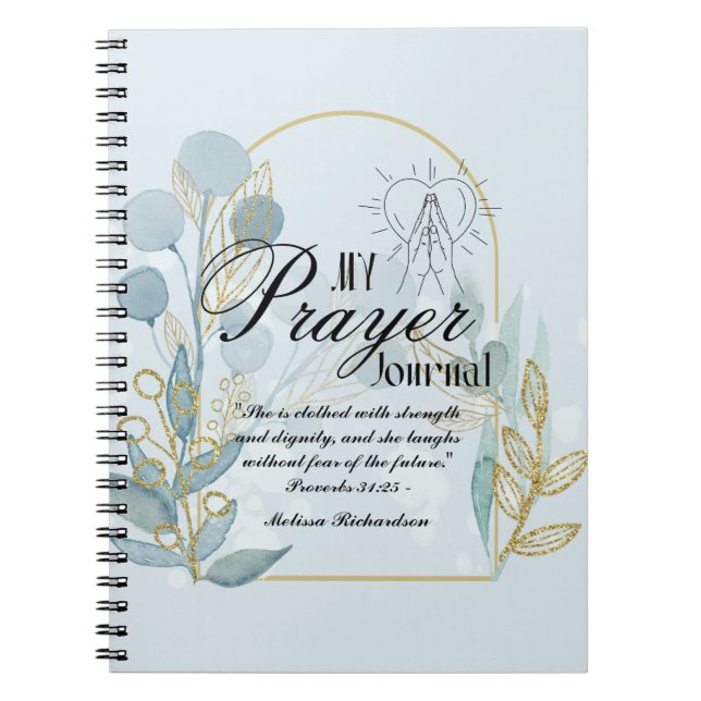 Women In Ministry Pastors Wife Prayer Journal  (Front)