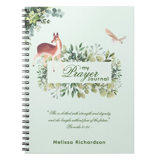 Women In Ministry Pastors Wife Prayer Journal  (Front)