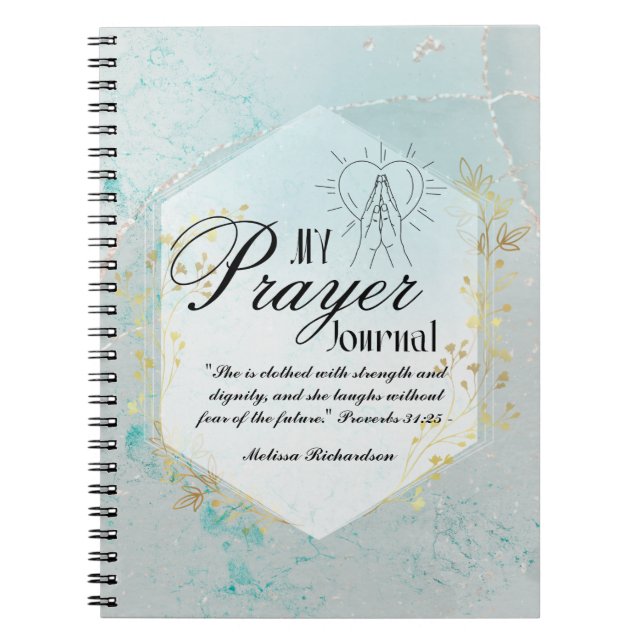 Women In Ministry Pastors Wife Prayer Journal  (Front)