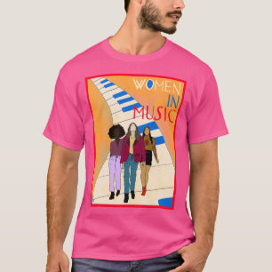 Women in Music HAIM orange T-Shirt