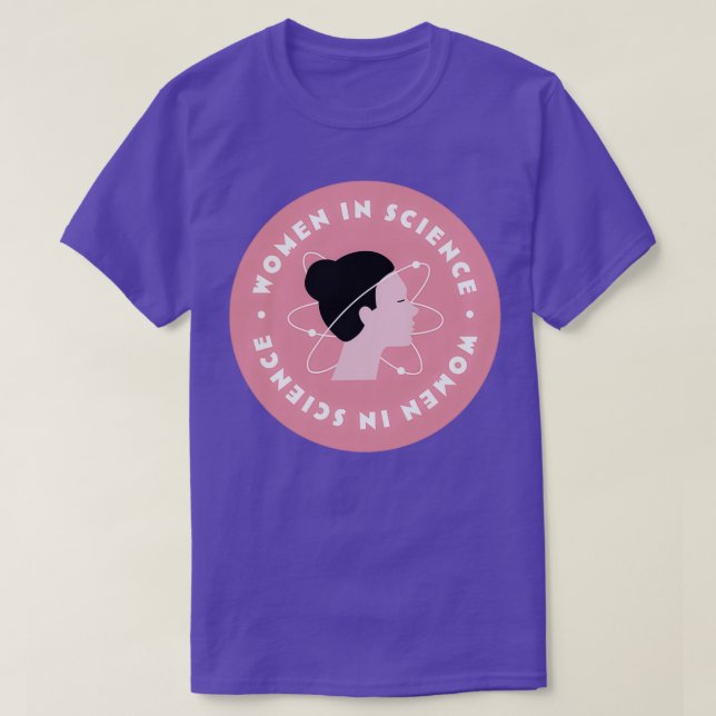 Women In Science 3 T-Shirt (Design Front)