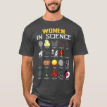 Women In Science Funny Chemistry, Biology, Physics T-Shirt<br><div class="desc">Women In Science Funny Chemistry,  Biology,  Physics,  Math 2541 .</div>