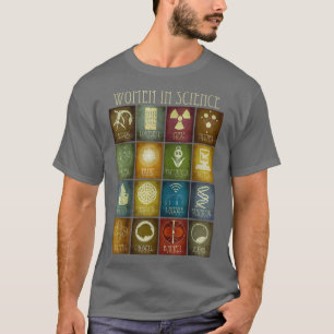 Women In Science Thanks To Science Scientist T-Shirt
