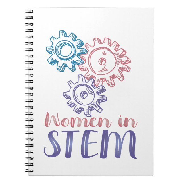 Women In STEM Notebook (Front)