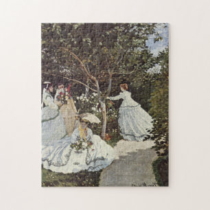 Women in the Garden by Claude Monet Puzzle
