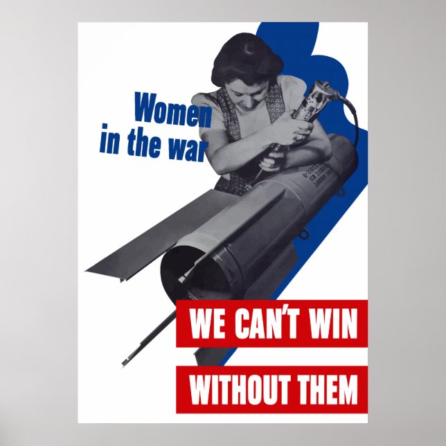 Women In The War Poster (Front)