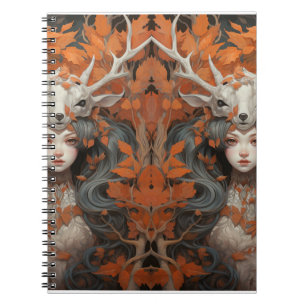Women in the woods notebook