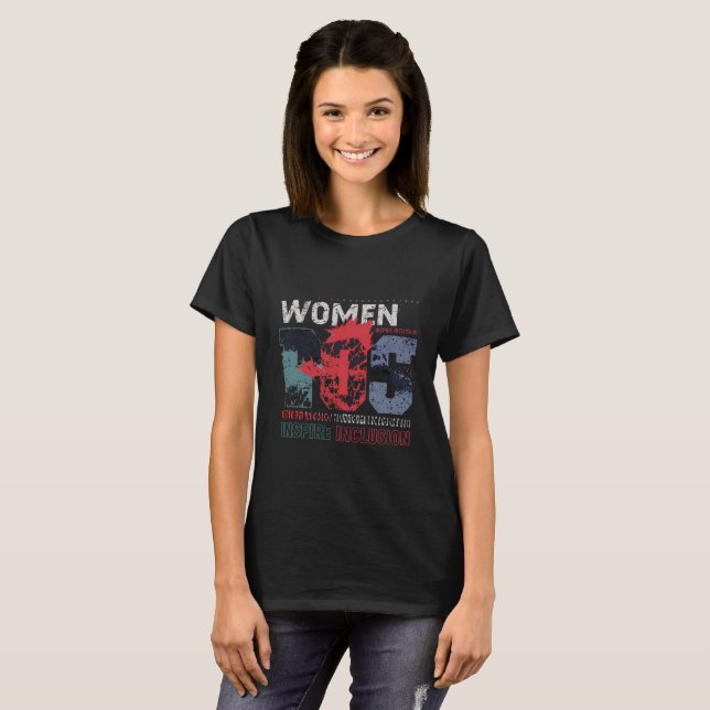 women inspire inclusion T-Shirt (Front Full)