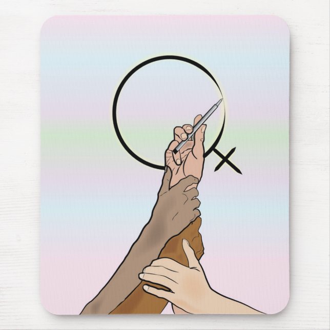 Women International Day  Mouse Mat (Front)