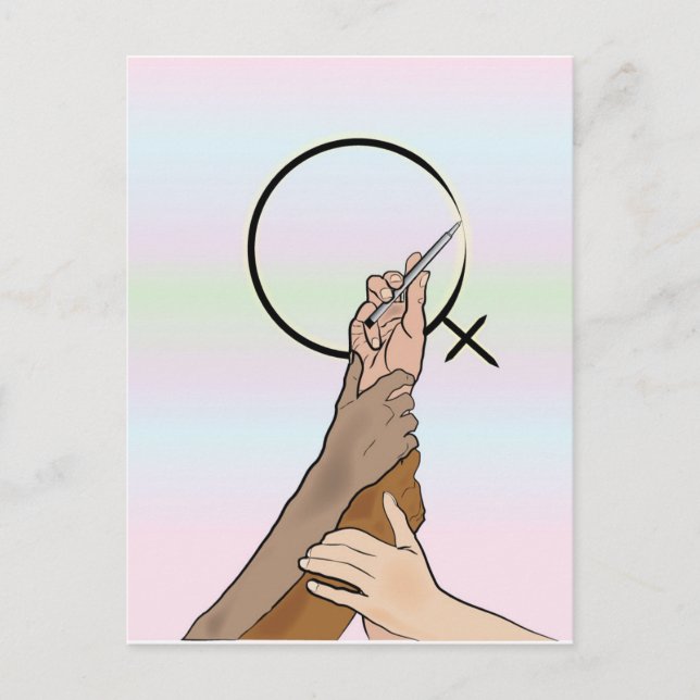 Women International Day postcard (Front)