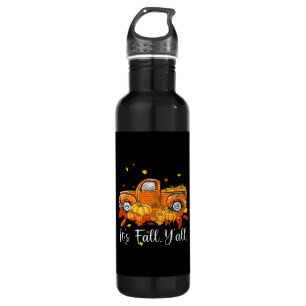 Women It’s Fall Y’all Pumpkin Autumn Tree Hello Fa 710 Ml Water Bottle