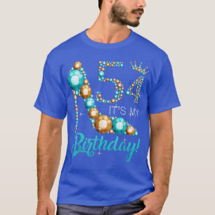 Women It's My 54th Shoe Crown Happy 54th birthday T-Shirt