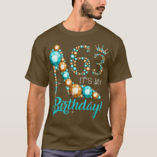 Women It's My 63rd Shoe Crown Happy 63th birthday T-Shirt