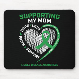 Women Kids Mother Mum Kidney Disease Awareness Gif Mouse Mat
