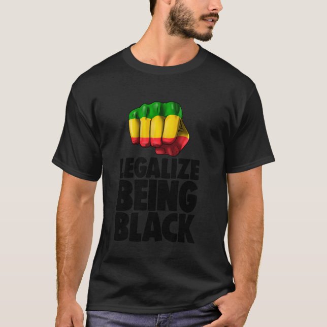 Women Legalise Being Black Revolution Leaders T-Shirt (Front)