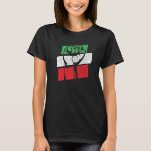 Women Life Freedom Support Iran women rights retro T-Shirt