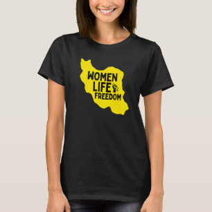 Women Life Freedom Support Persian Zan Zendegi Aza T-Shirt