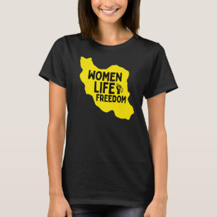 Women Life Freedom Support Persian Zan Zendegi Aza T-Shirt