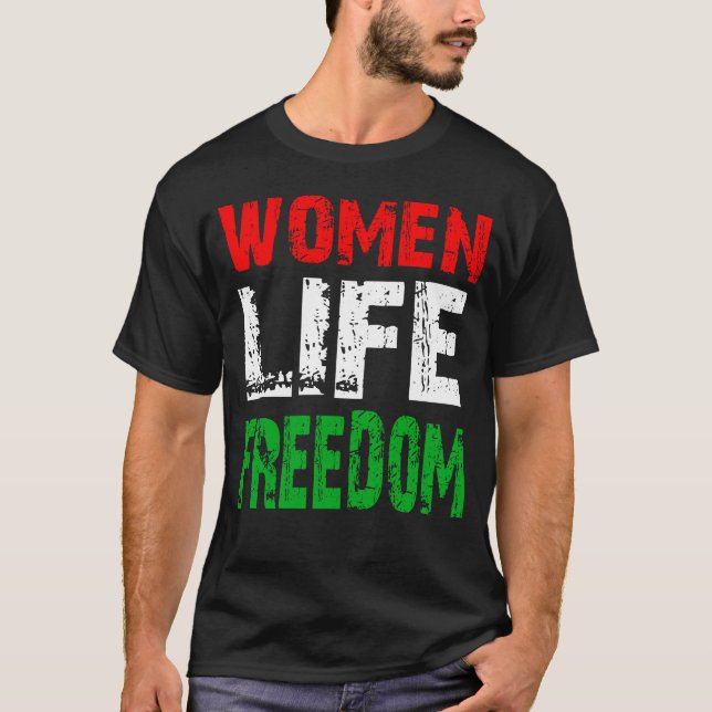 Women Life Freedom T-Shirt (Front)