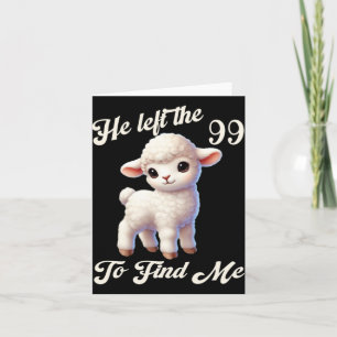 Women Lost Sheep He Left The 99 To Find Me Bible V Card