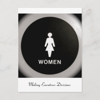 Women - Making Executress Decisions Postcard