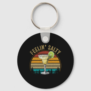 Women Margarita-shirt Feeling Salty Cinco De Mayo Key Ring