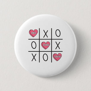 Women Med Surg Nurse Valentine's Day Medical Surgi 6 Cm Round Badge