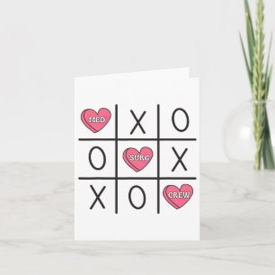 Women Med Surg Nurse Valentine's Day Medical Surgi Card