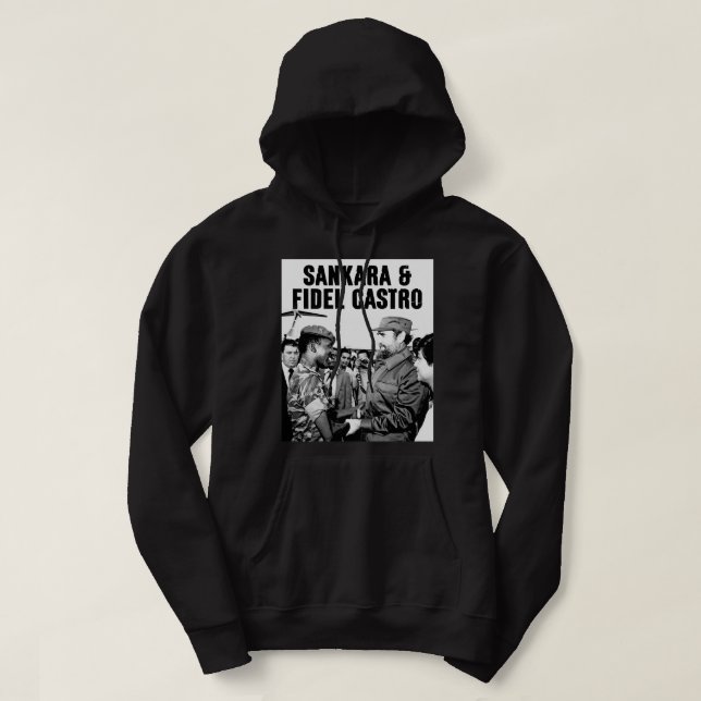 Women Men Che Guevara Thomas Of Sankara Africa Gif Hoodie (Design Front)