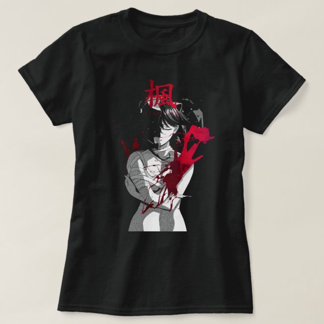 Women Men Elfen Manga Anime Lied Gifts For Movie F T-Shirt (Design Front)