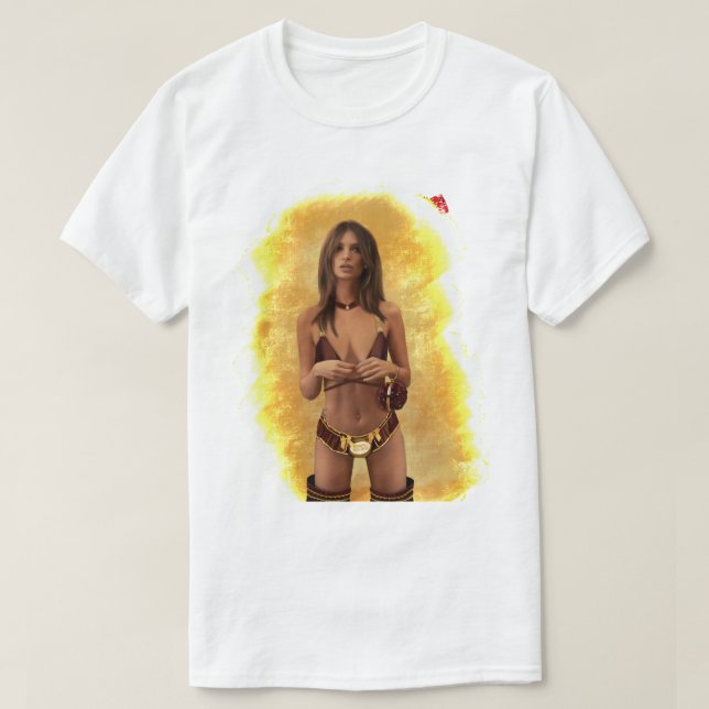 Women Men Emily Ratajkowski In Ferrero Rocher Unde T-Shirt (Design Front)