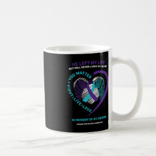 Women Men In Memory Of Cousin Suicide Prevention A Coffee Mug
