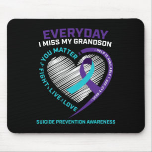 Women Men You Matter Prevention Grandson Suicide A Mouse Mat