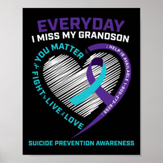 Women Men You Matter Prevention Grandson Suicide A Poster
