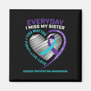 Women Men You Problem Prevention Sister Suicide Aw Magnet