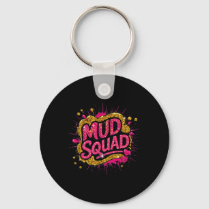 Women Mud Run Squad Girls Muddy Mudding Running At Key Ring