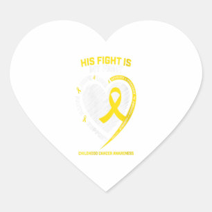 Women Mum Men Grandson Son Gold Childhood Gift Heart Sticker