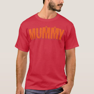 Women Mummy Deady Matching Costume Mommy Happy Hal T-Shirt