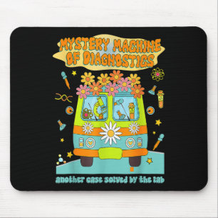 Women Mystery Machine Of Diagnostics Lab Tech Lab  Mouse Mat