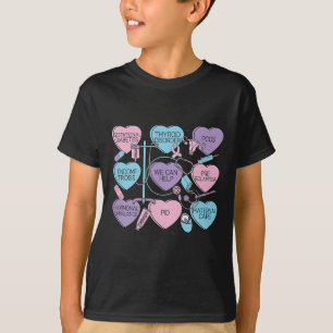 Women Obstetrics Valentine's Day Nurse Ob Gyn Obst T-Shirt
