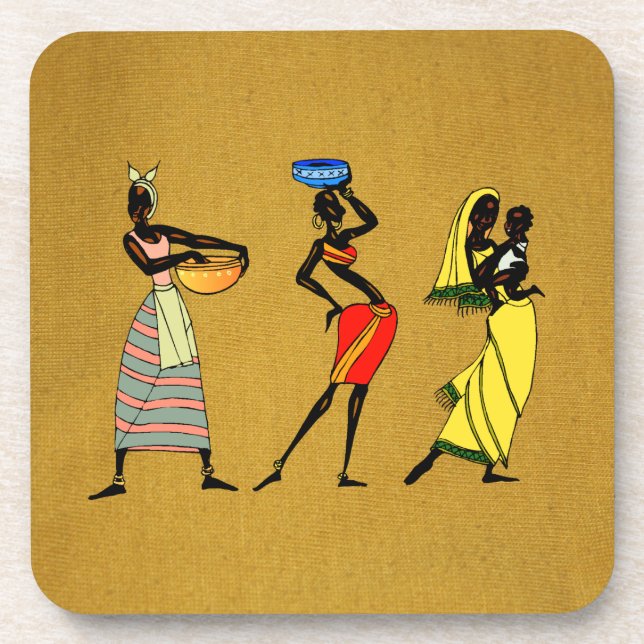 Women of Africa Coaster (Front)