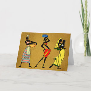 Women of Africa Greeting Card