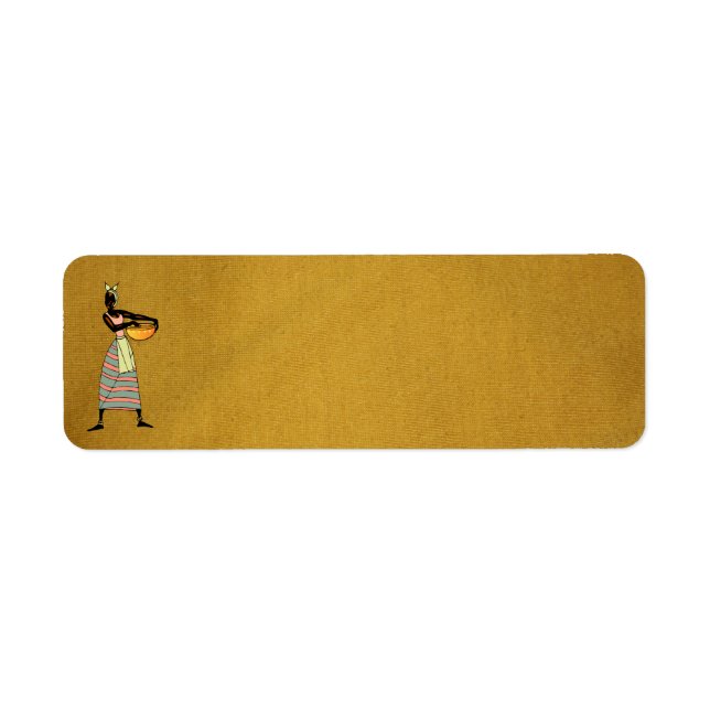 Women of Africa Return Address Label (Front)