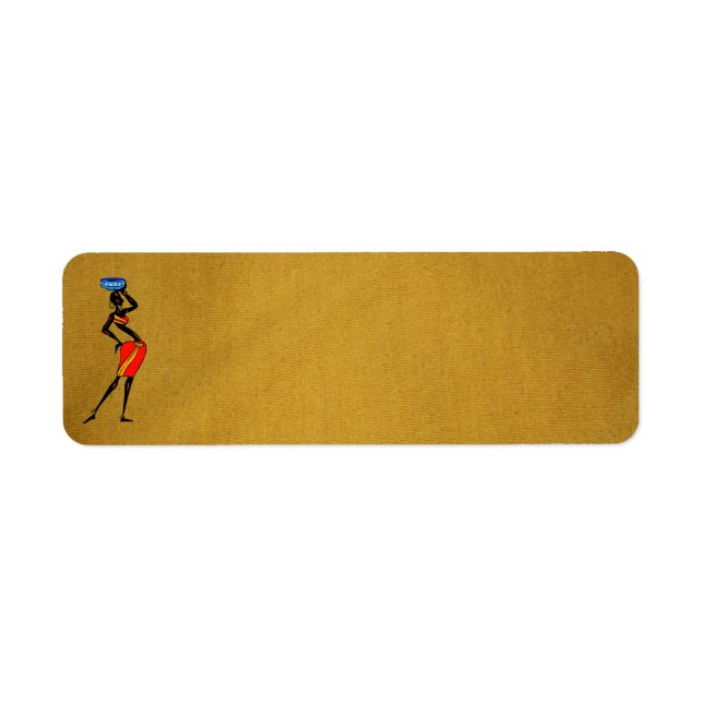 Women of Africa Return Address Label (Front)